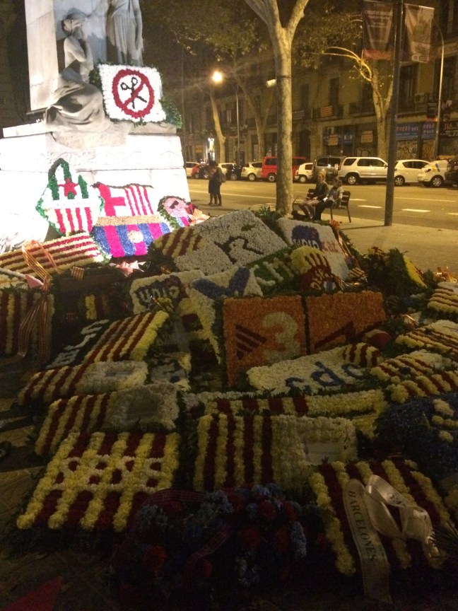 Walking back home, after the parades.