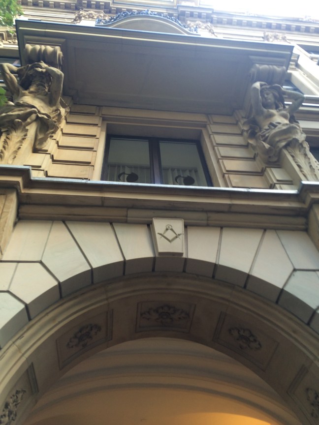 Headquarters of the Free masons!