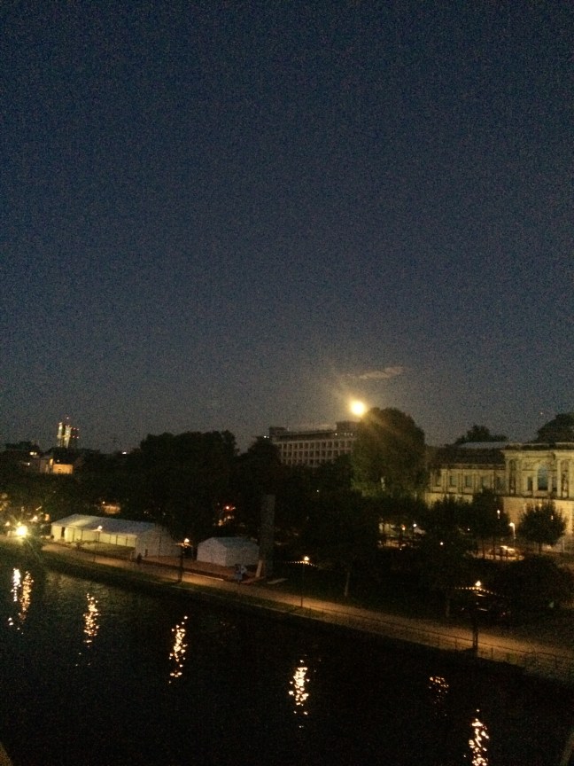 The moon! This is where the iPhone's camera starts to falter. Not enough light.